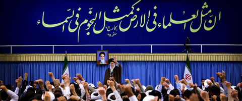 دیدار مدیران، مدرسان و طلاب حوزه‌های علمیه استان تهران با رهبر انقلاب