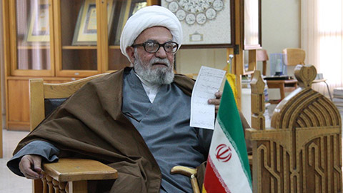 مراسم ترحیم آیت‌الله استاد محمد واعظ‌ زاده خراسانی