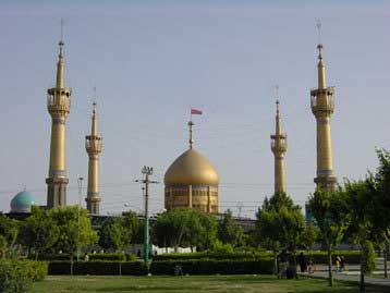 مراسم اهداي تاج گل به مرقد مطهر حضرت امام خميني(ره)