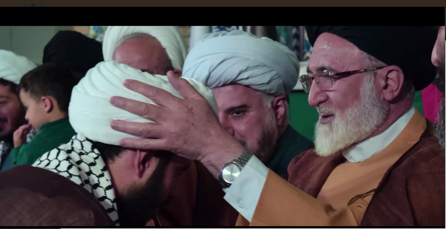 آیین عمامه گذاری جمعی از طلاب حوزه علمیه حضرت عبدالعظیم علیه السلام