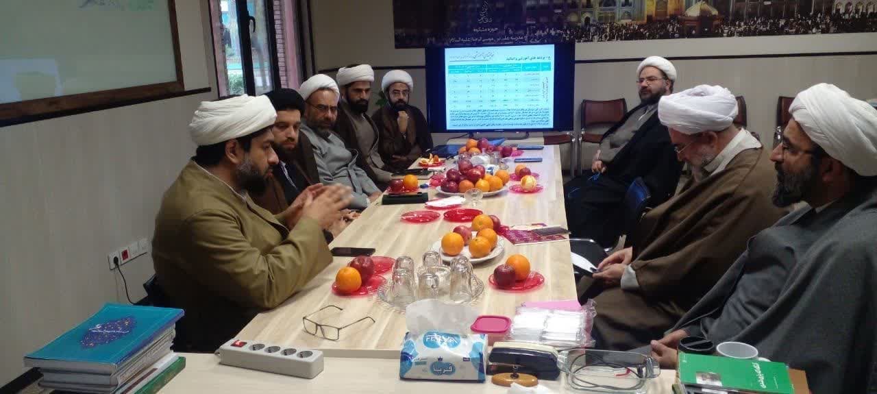 دیدار مدیر حوزه علمیه استان تهران از مدرسه علمیه مشکات علی بن موسی الرضا علیه السلام 