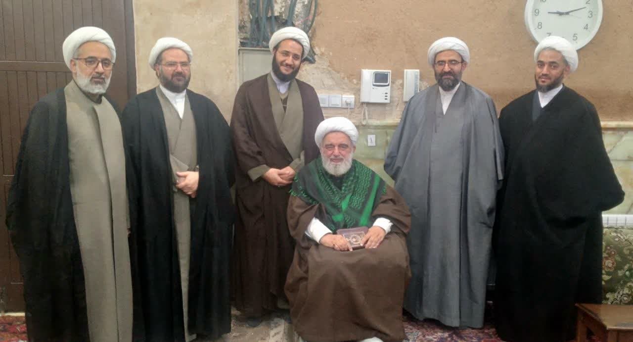 دیدار مدیر و معاونین حوزه علمیه استان تهران با عالم اخلاقی تهران
